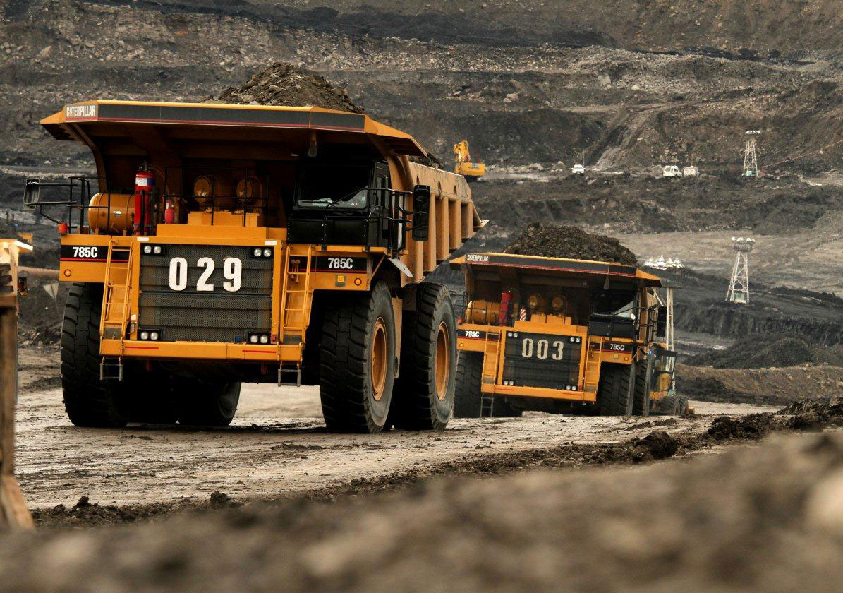 Operasional tambang PT Berau Coal Tbk